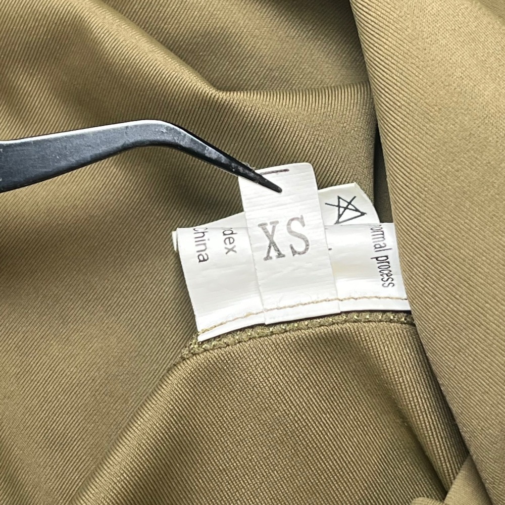 Olive Green Athletic Skort Women XS Pleated Tennis Golf Pickleball Preppy Gym - Picture 6 of 9